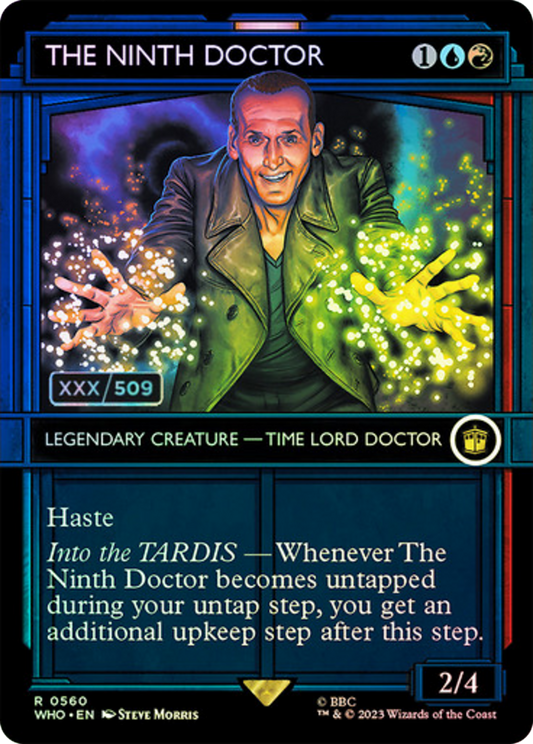 The Ninth Doctor (Serial Numbered) (WHO-560) - Doctor Who: (Showcase) (Borderless) Foil