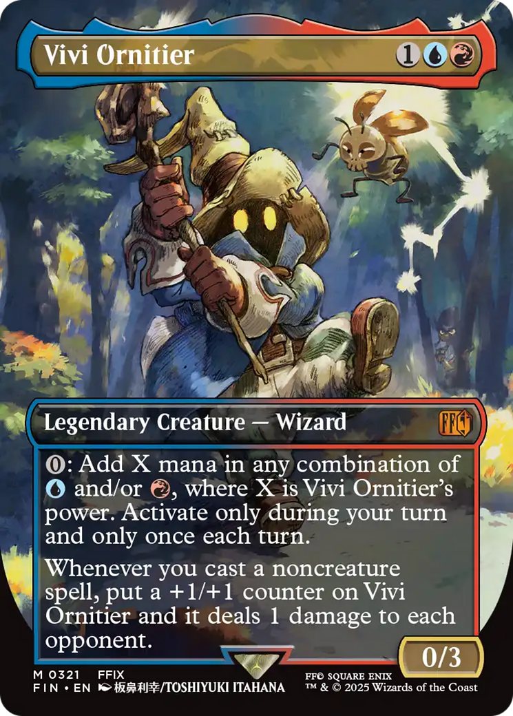 Vivi Ornitier (FIN-321) - FINAL FANTASY (Borderless) Foil