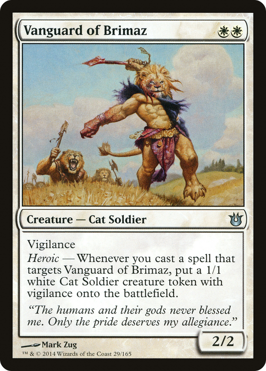 Vanguard of Brimaz (BNG-029) - Born of the Gods