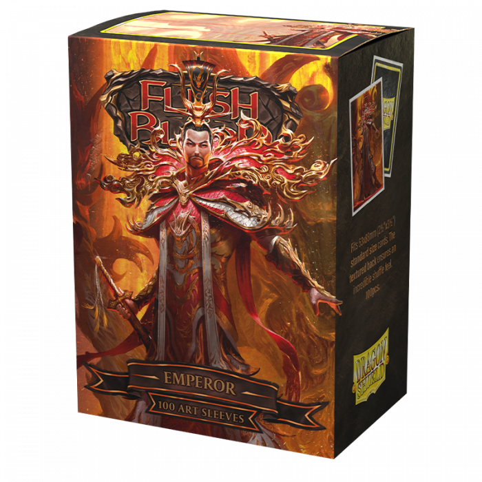 Dragon Shield: Sleeves – Matte Art – Flesh and Blood: Emperor