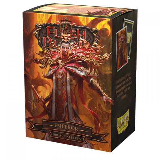 Dragon Shield: Sleeves – Matte Art – Flesh and Blood: Emperor