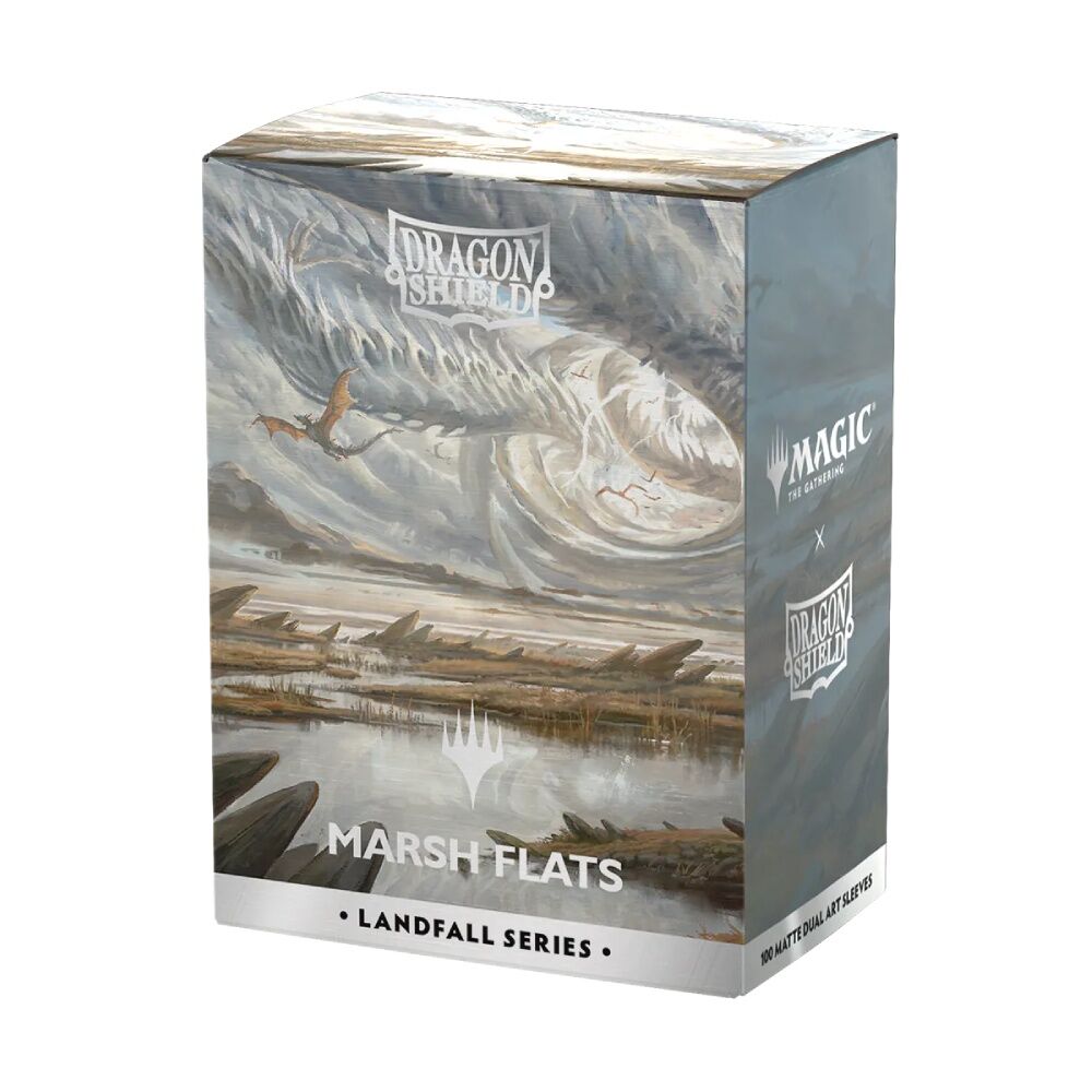 Dragon Shield: Sleeves – Matte Dual Art – MTG Landfall Series: Marsh Flats
