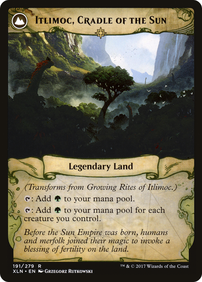 Growing Rites of Itlimoc (XLN-191) - Ixalan: (compasslanddfc)