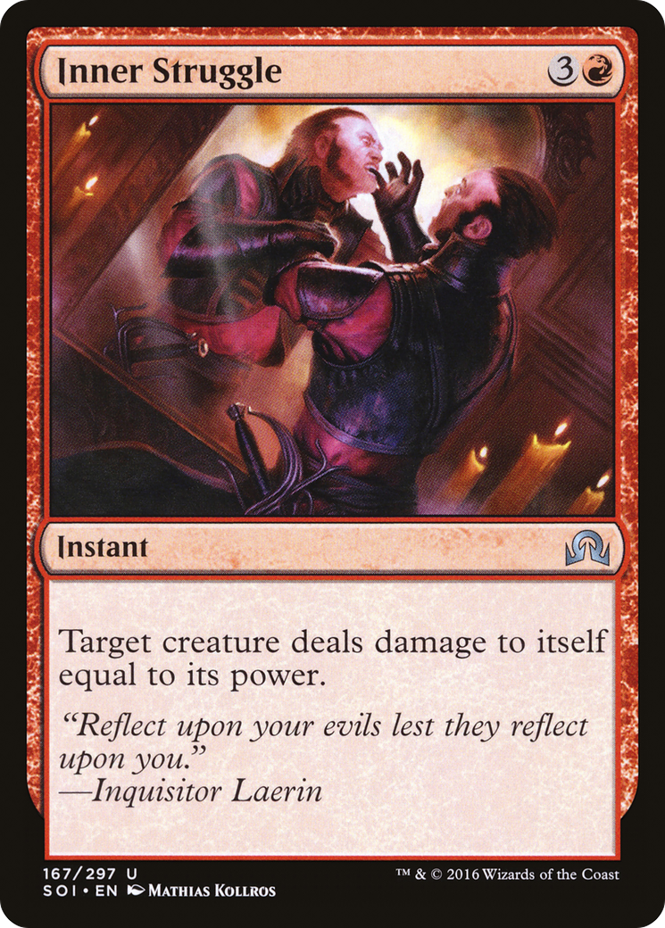 Inner Struggle (SOI-167) - Shadows over Innistrad Foil