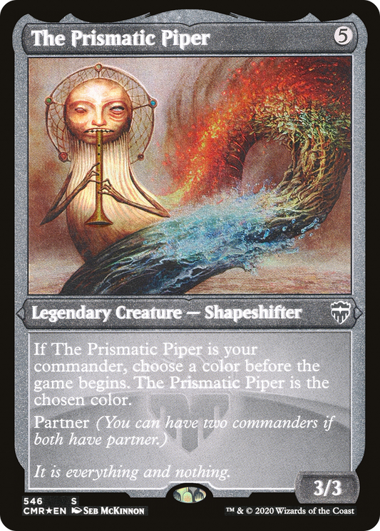 The Prismatic Piper (Foil Etched) (CMR-546) - Commander Legends Etched Foil