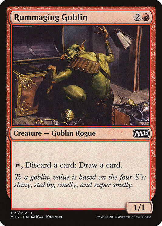 Rummaging Goblin (M15-159) - Magic 2015 Foil