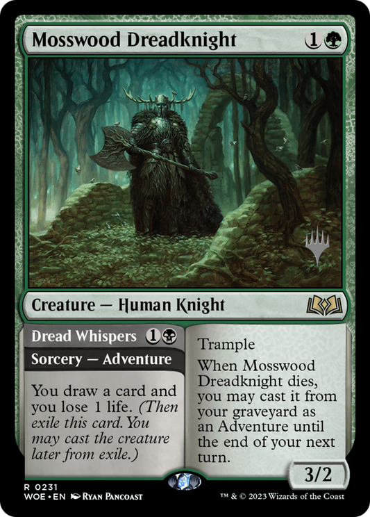 Mosswood Dreadknight (PPWOE-231) - Wilds of Eldraine Promos Foil