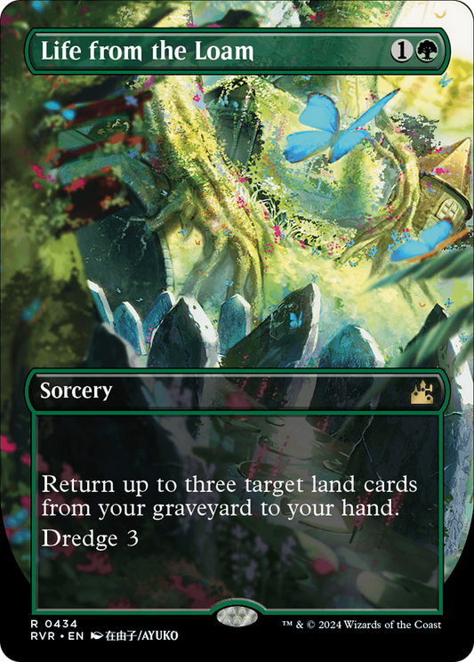 Life from the Loam (Anime Borderless) (RVR-434) - Ravnica Remastered (Borderless) Foil