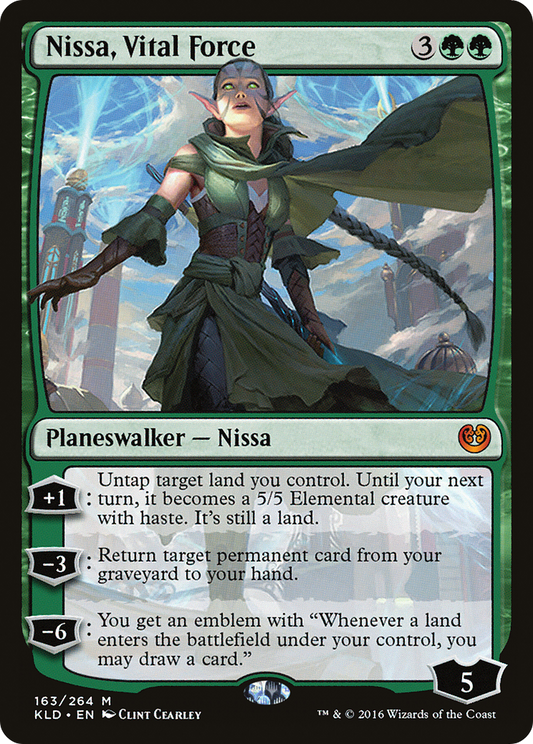 Nissa, Vital Force (KLD-163) - Kaladesh
