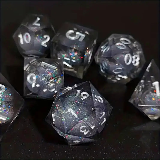 Galaxy Liquid Core Dice Set