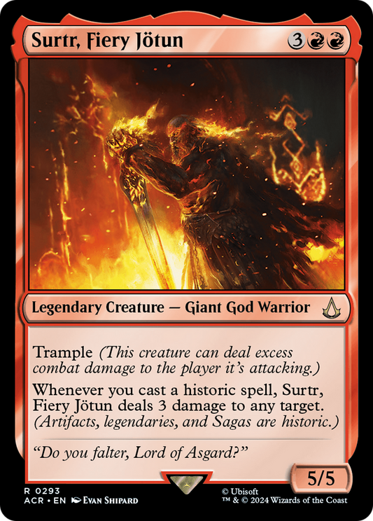 Surtr, Fiery Jotun (ACR-293) - Assassin's Creed Foil