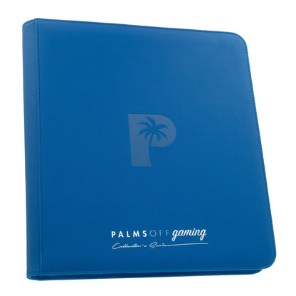 Palms Off Collector's Series 12 Pocket Zip Trading Card Binder - BLACK
