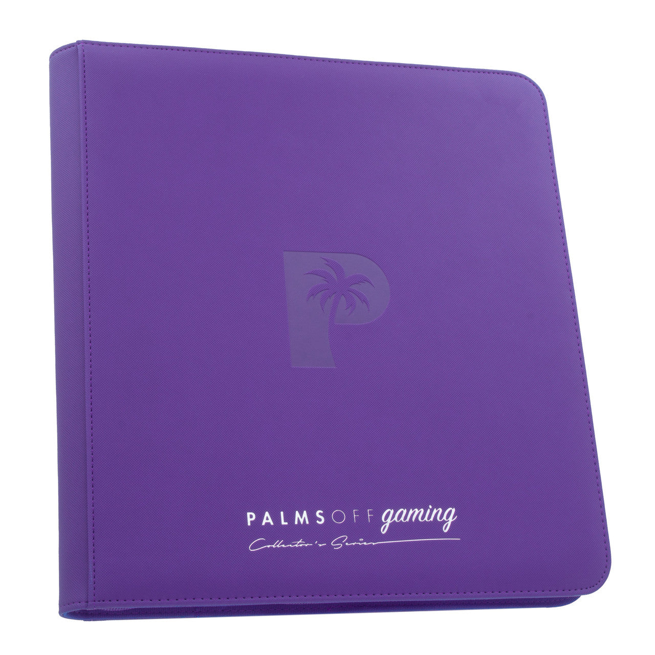 Palms Off Collector's Series 12 Pocket Zip Trading Card Binder - BLACK