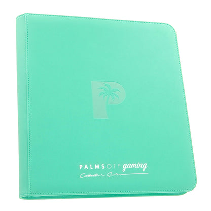 Palms Off Collector's Series 12 Pocket Zip Trading Card Binder - BLACK