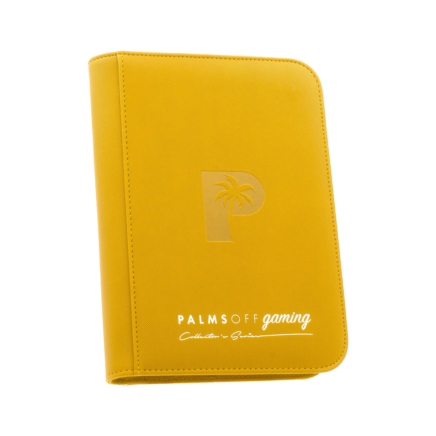 Palms Off Gaming Collector's Series 4 Pocket Zip Trading Card Binder - BLACK