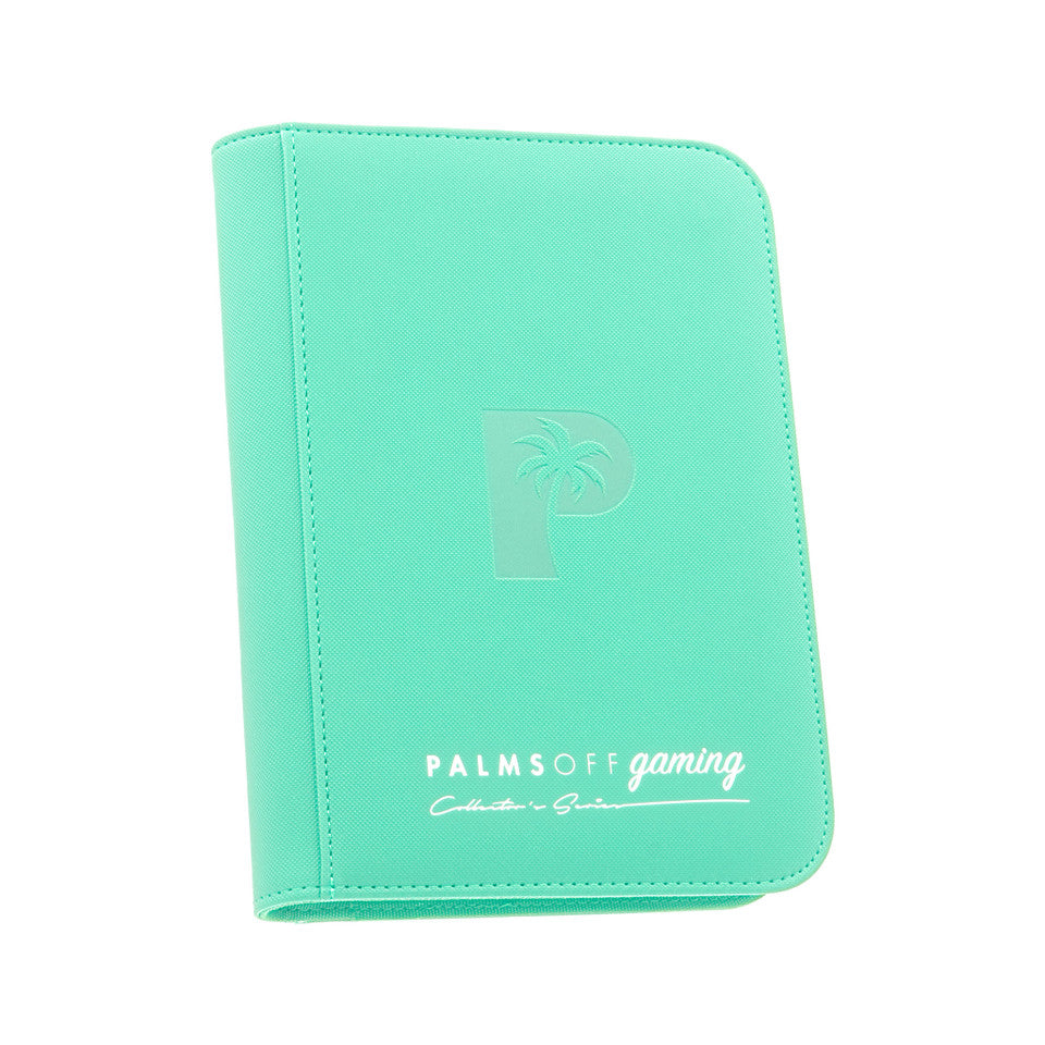 Palms Off Gaming Collector's Series 4 Pocket Zip Trading Card Binder - BLACK