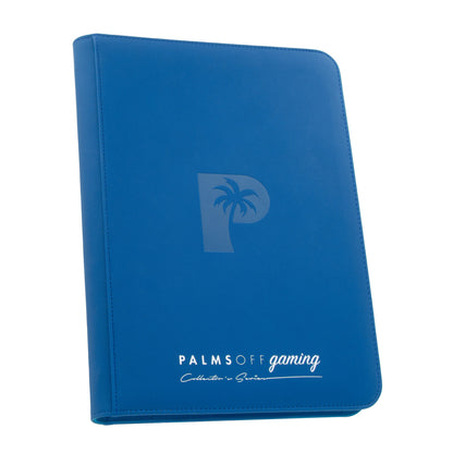 Palms Off Gaming Collector's Series 9 Pocket Zip Trading Card Binder - BLACK