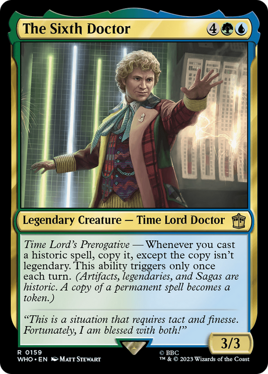 The Sixth Doctor (WHO-159) - Doctor Who