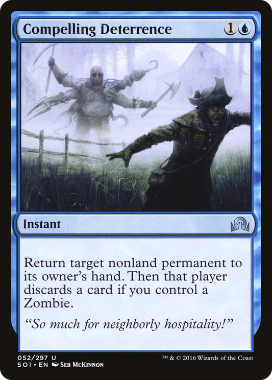 Compelling Deterrence (SOI-052) - Shadows over Innistrad