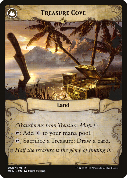 Treasure Map (XLN-250) - Ixalan: (compasslanddfc) Foil