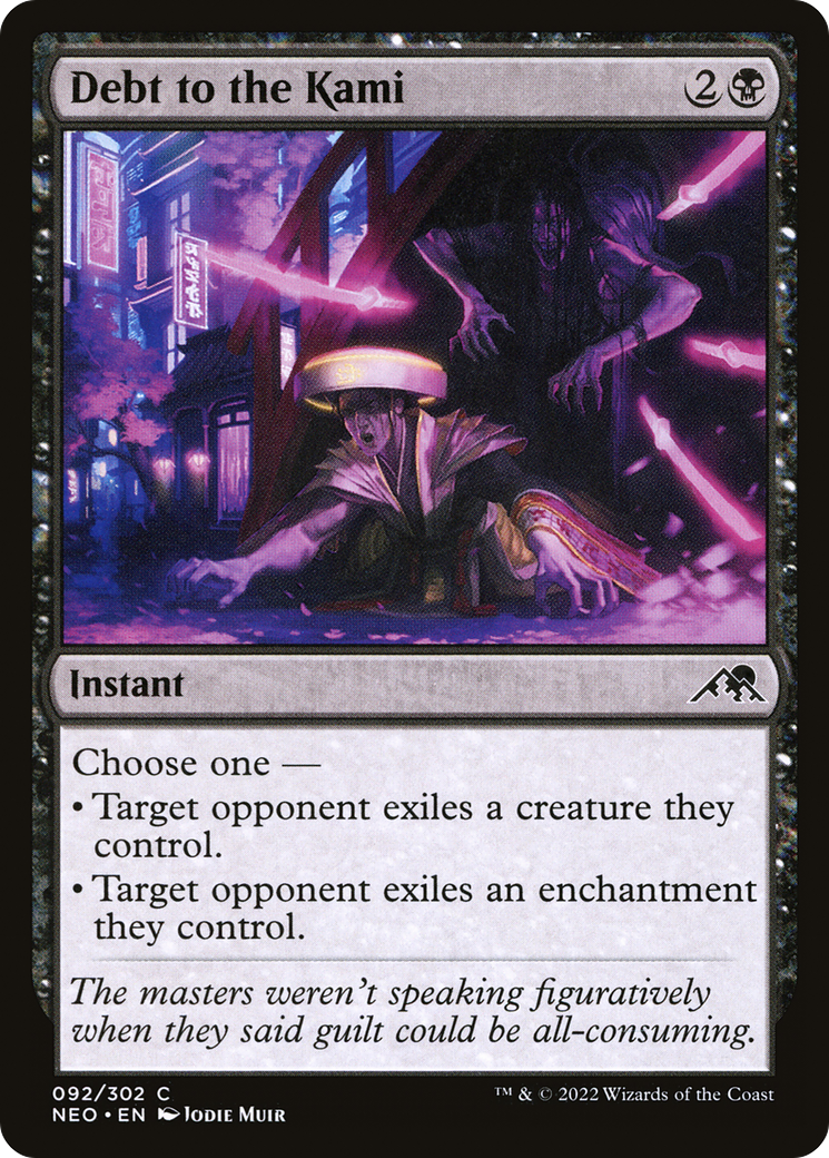 Debt to the Kami (NEO-092) - Kamigawa: Neon Dynasty