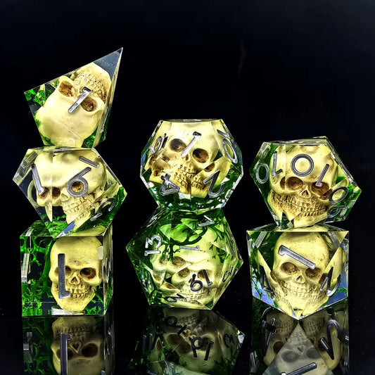 Skull boys Dice Set