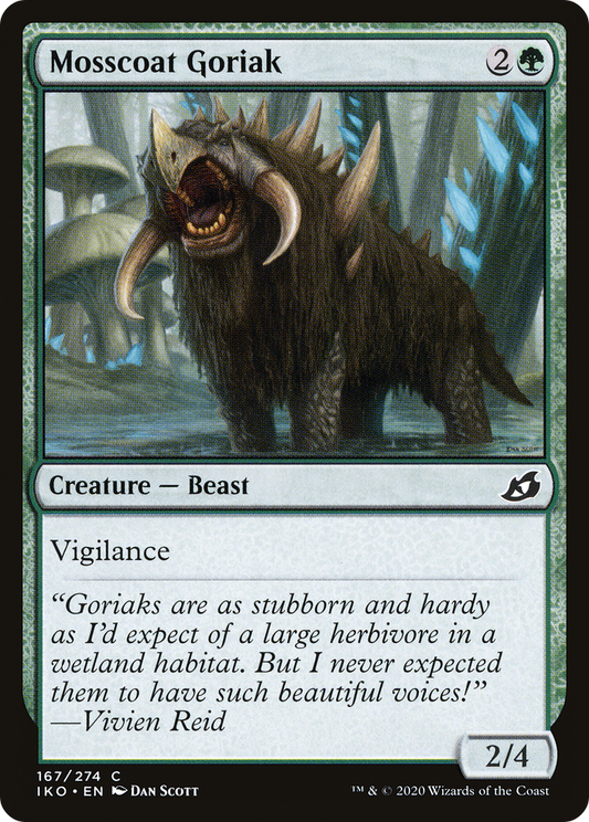 Mosscoat Goriak (IKO-167) - Ikoria: Lair of Behemoths Foil