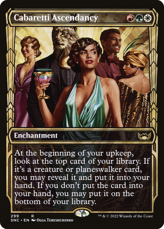 Cabaretti Ascendancy (Showcase) (SNC-299) - Streets of New Capenna: (Showcase)