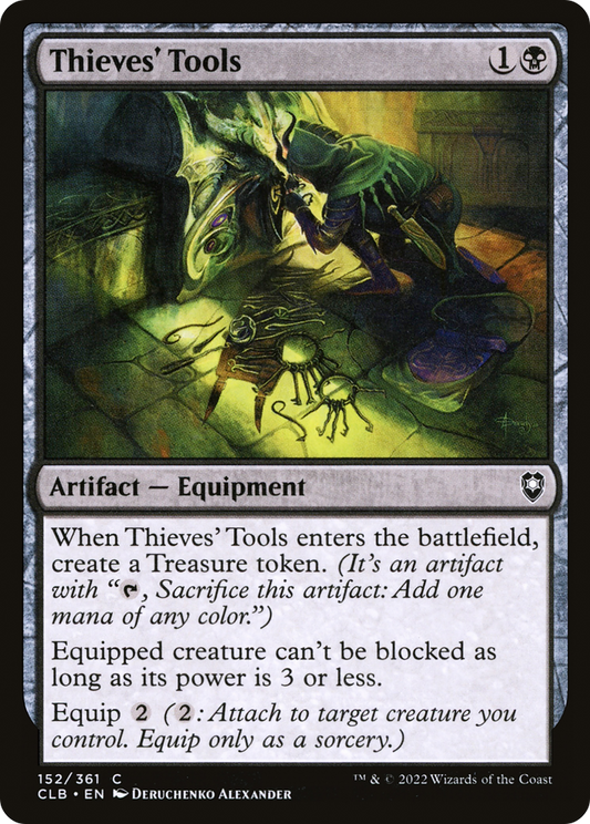 Thieves' Tools (CLB-152) - Commander Legends: Battle for Baldur's Gate