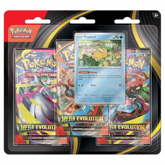 Pokemon TCG Mega Evolutions 1 Three booster blister (preorder)