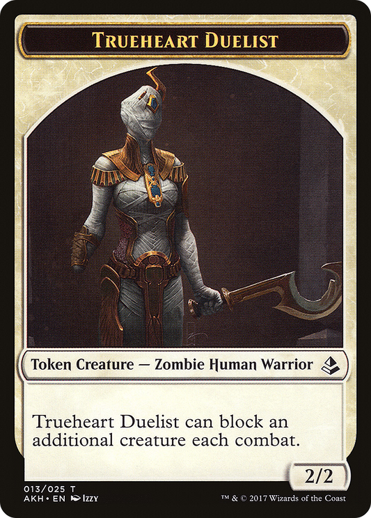 Trueheart Duelist Token (AKH-013) - Amonkhet Tokens Foil