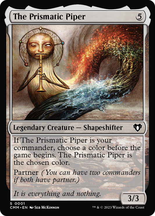 The Prismatic Piper (CMM-001) - Commander Masters Foil