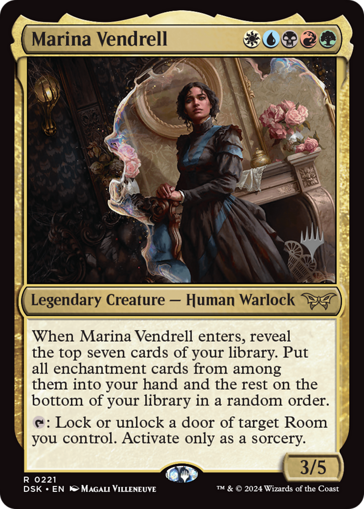 Marina Vendrell (PPDSK-221P) - Duskmourn: House of Horror Promos