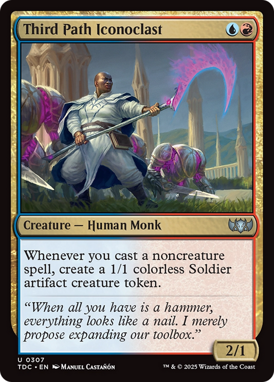 Third Path Iconoclast (TDC-307) - Commander: Tarkir: Dragonstorm