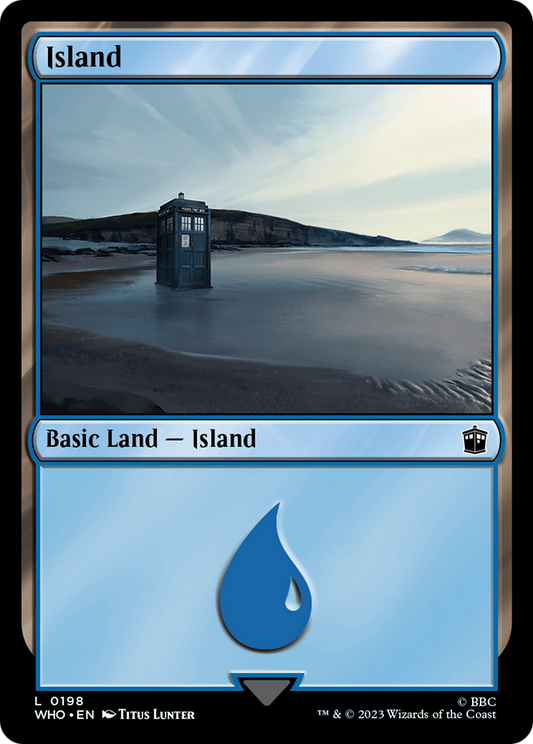 Island (0198) (WHO-198) - Doctor Who Foil
