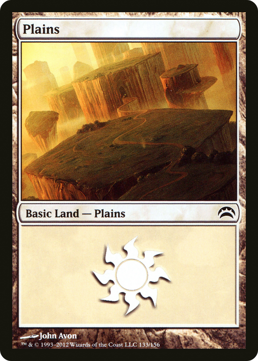 Plains (133) (PC2-133) - Planechase 2012 Foil