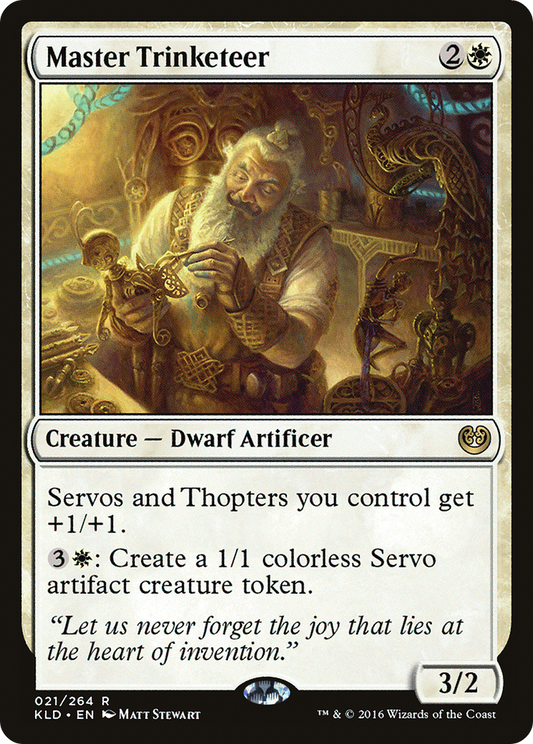 Master Trinketeer (KLD-021) - Kaladesh Foil