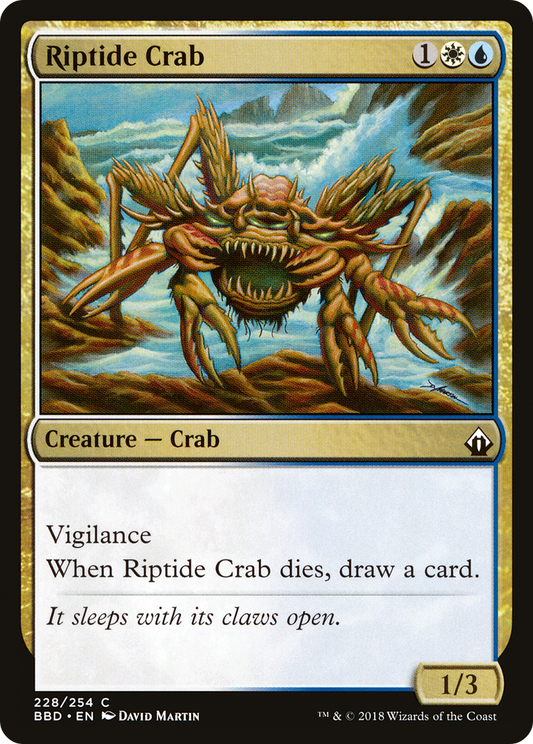 Riptide Crab (BBD-228) - Battlebond