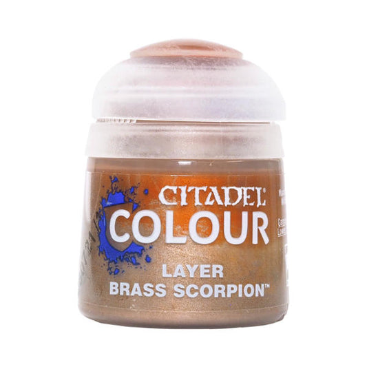 Warhammer 40k Citadel Layer Brass Scorpion 12ml 22-65