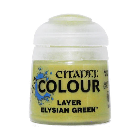 Warhammer 40k Citadel Layer Elysian Green 12ml 22-30
