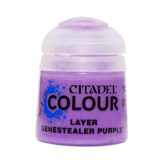 Warhammer 40k Citadel Layer Genestealer Purple 12ml 22-10