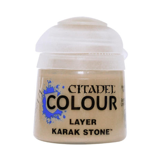 Warhammer 40k Citadel Layer Karak Stone 12ml 22-35