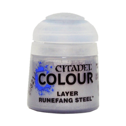 Warhammer 40k Citadel Layer Runefang Steel 12ml 22-60