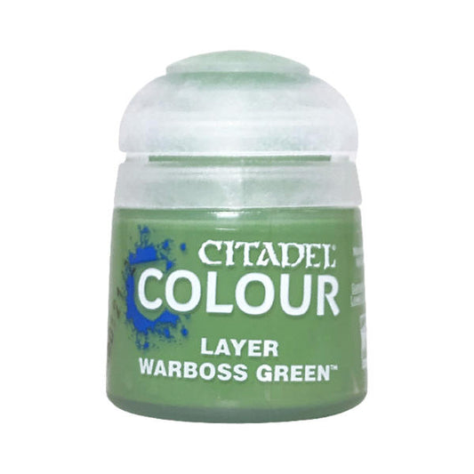Warhammer 40k Citadel Layer Warboss Green 12ml 22-25