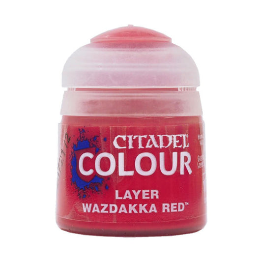 Warhammer 40k Citadel Layer Wazdakka Red 12ml 22-07