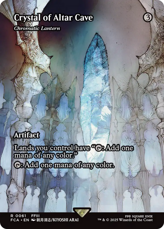 Chromatic Lantern (FCA-061) - FINAL FANTASY: Through the Ages / Crystal of Altar Cave (Borderless)