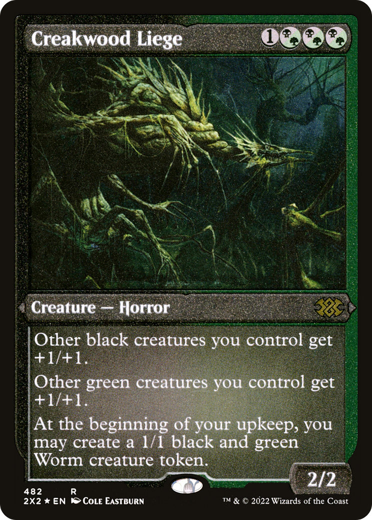 Creakwood Liege (2X2-482) - Double Masters 2022 Foil