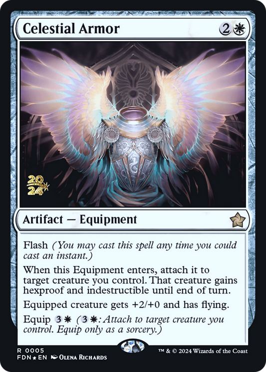 Celestial Armor (PRE-005) - Foundations Promos Foil