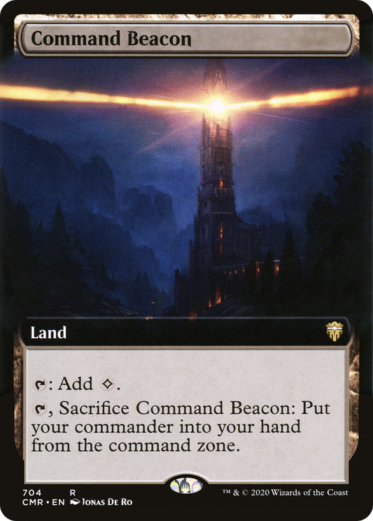Command Beacon (Extended Art) (CMR-704) - Commander Legends: (Extended Art)