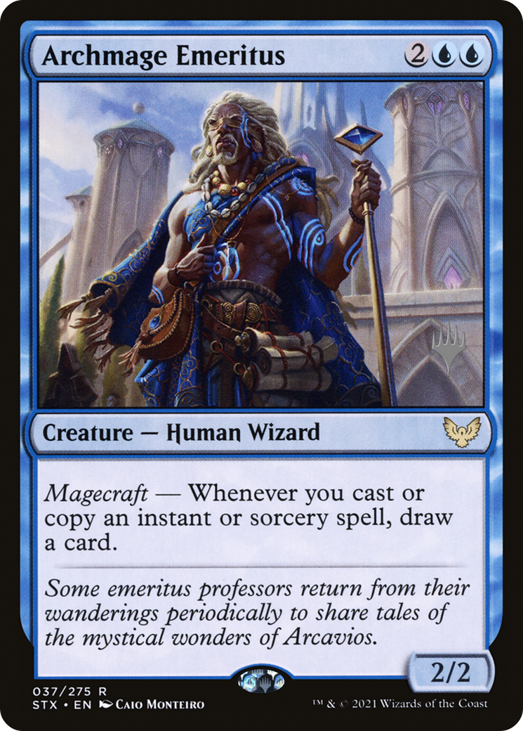Archmage Emeritus (PPSTX-037) - Strixhaven: School of Mages Promos